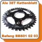 Preview: Kettenblatt 38er für Mittelmotor Bafang/Alu - Ebike - Zahnrad - chainring