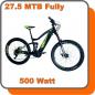 Preview: E-Bike MTB Alu Fully IOX E-Bike 500W 48V 15,0ah/720Watt Akku