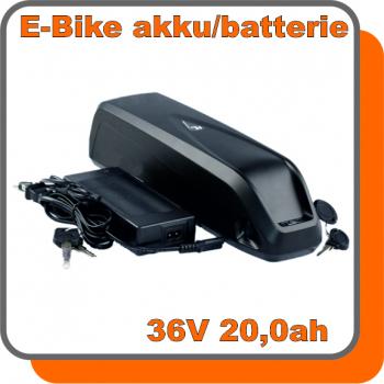 E-Bike Akku 36V 20,0ah Li-ionen mit BMS/Charger (MTB) 720Watt