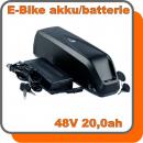 E-Bike Akku 48V 20,0ah Li-ionen Akku mit BMS und Charger (MTB) 961Wh